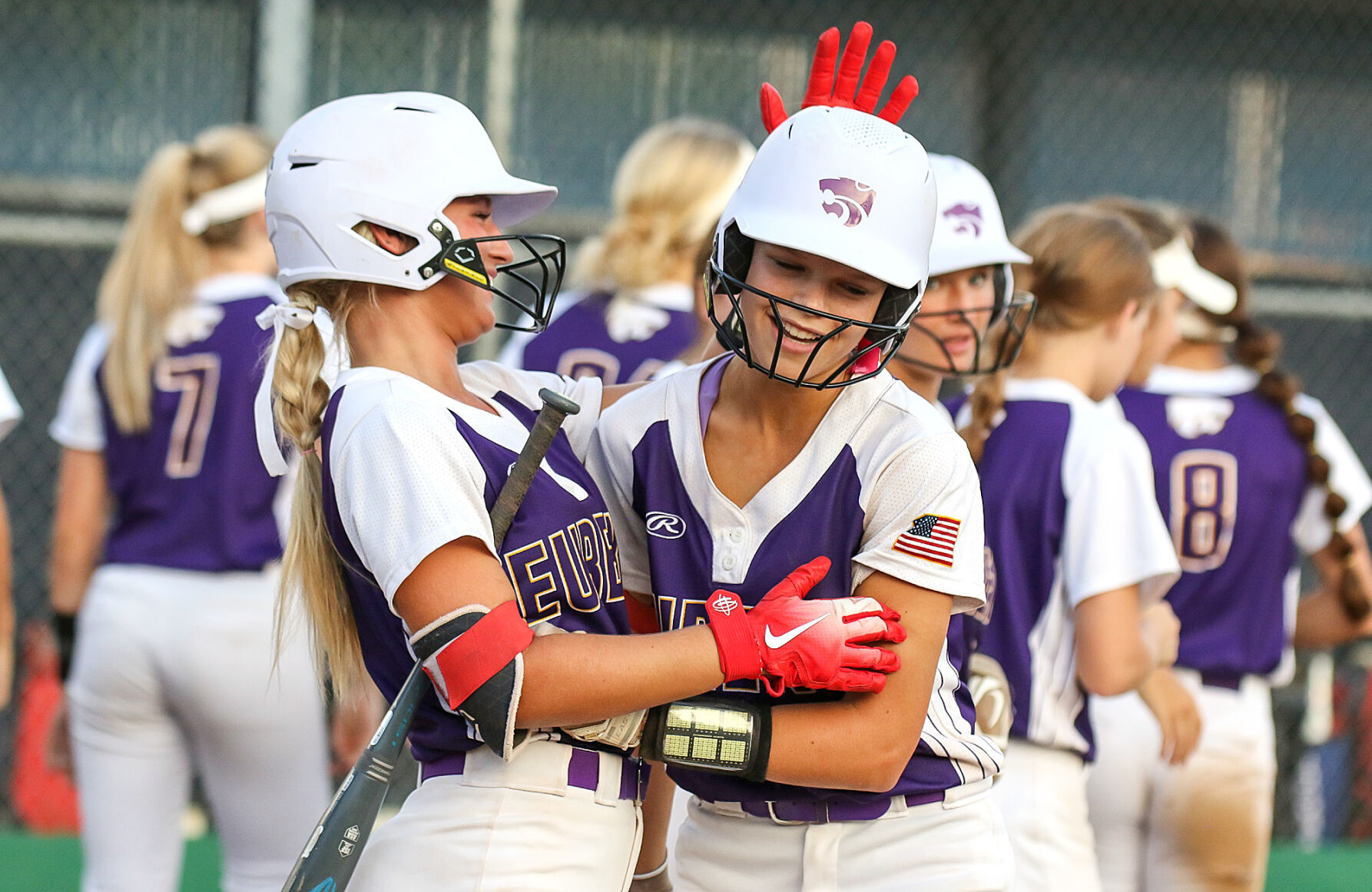Marquette vs. Eureka softball